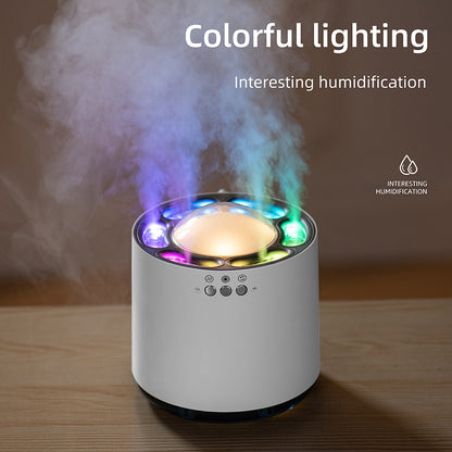H2O Smart Home Humidifier – USB Powered, Voice Activated with Color LED Light
