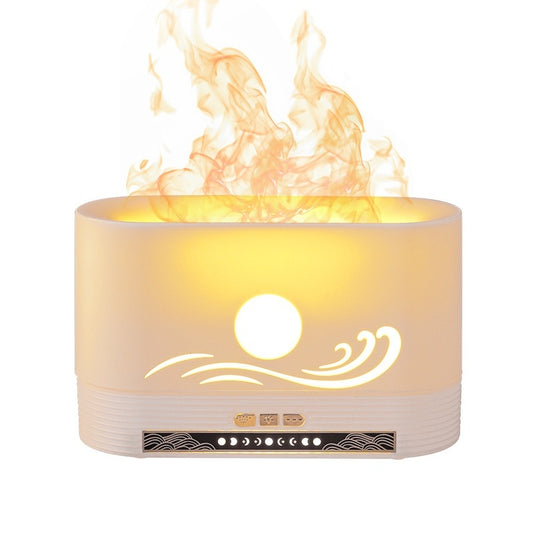 Flame Aromatherapy Humidifier with Fan
