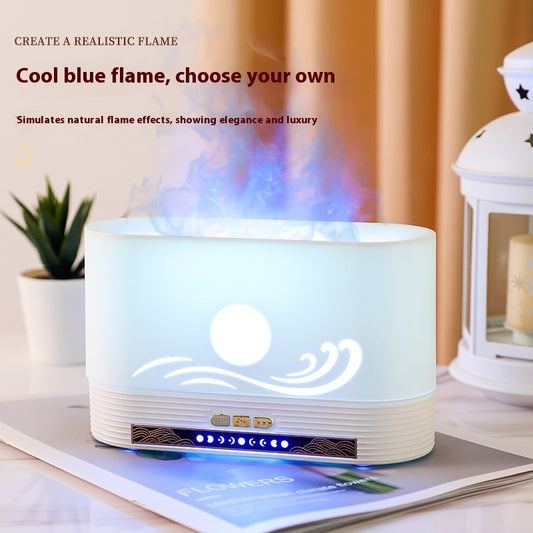 Flame Aromatherapy Humidifier with Fan