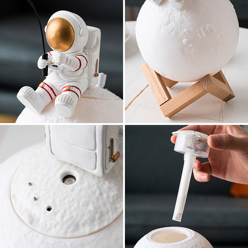 Creative Astronaut Humidifier with Night Light