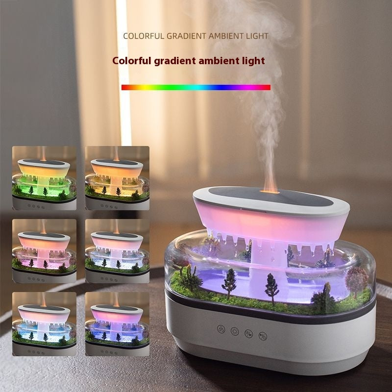 Micro Landscape Raindrop Humidifier