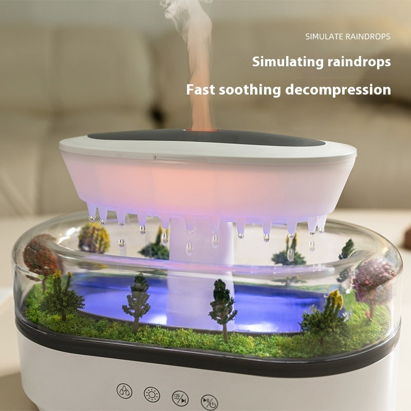 Micro Landscape Raindrop Humidifier