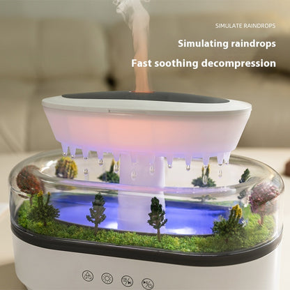 Micro Landscape Raindrop Humidifier