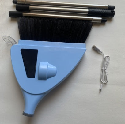 Cordless 2-in-1 Broom Vacuum – Lightweight Electric Sweeper for Home Use