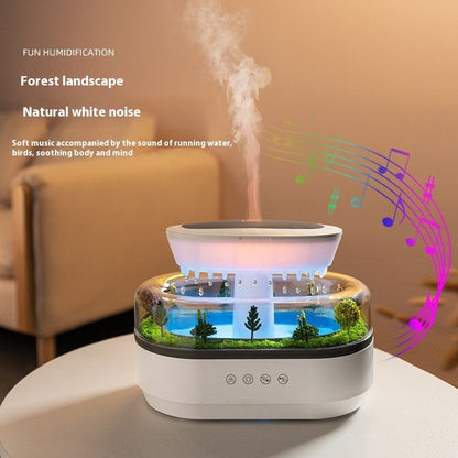 Micro Landscape Raindrop Humidifier