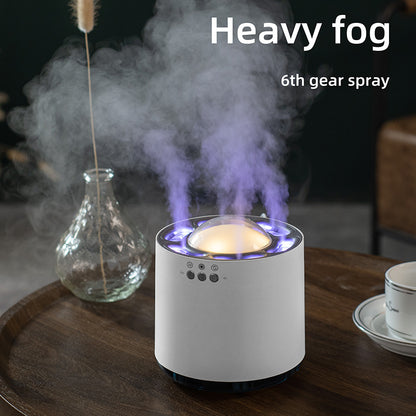 H2O Smart Home Humidifier – USB Powered, Voice Activated with Color LED Light